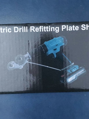 Electric drill refitting plate shears new