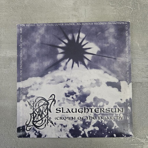 Dawn-Slaughtersun CD original promo 1998, like new Swedish black metal