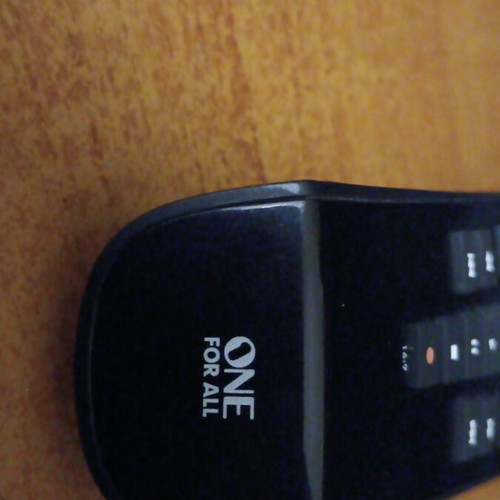 One For All 11-7931 universal remote control used, programmable for 3 devices