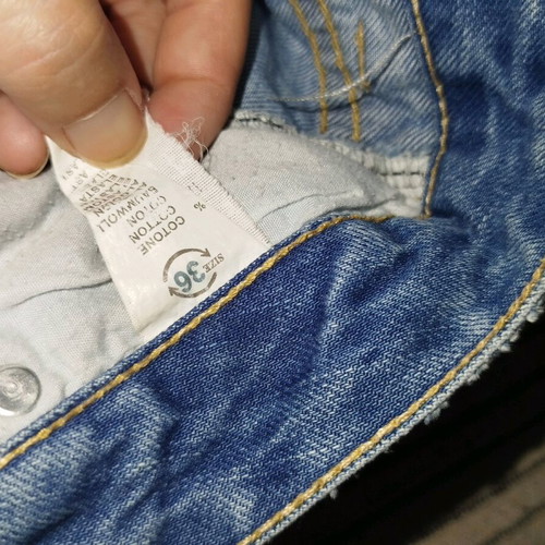 Jeans size 36 used, almost new, without defects