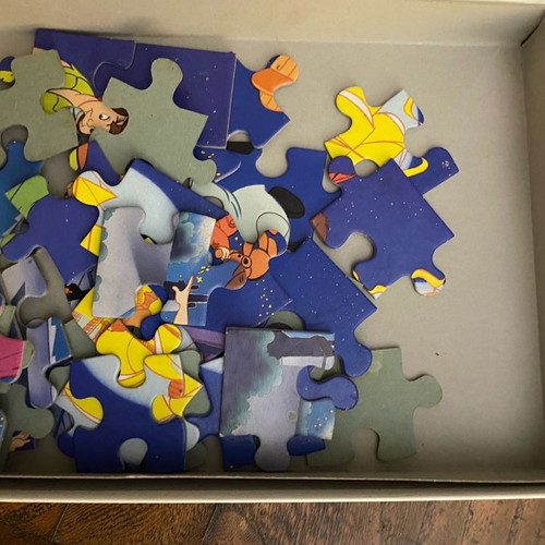 Peter Pan puzzle used, 35 pieces