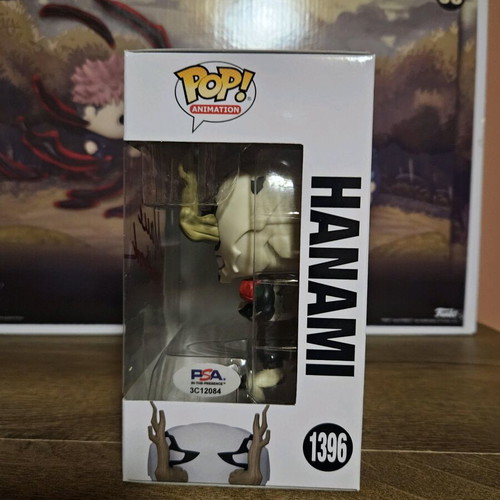 Hanami Funko Pop 1396 Jujutsu Kaisen new, signed by Marie Westbrook