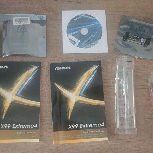 CPU i7-5820K with ASRock X99 Extreme4 motherboard and Arctic 240 AIO cooler used