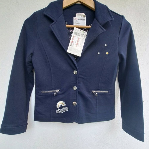 Girls' jacket size 10 new blue Orchestra