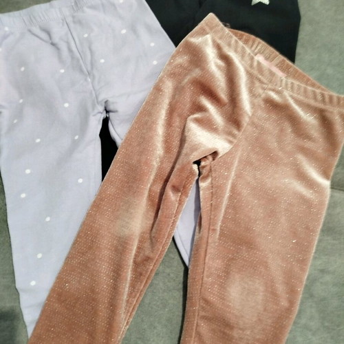 Alouette girls' pants set of 3, like new, size 98 cm