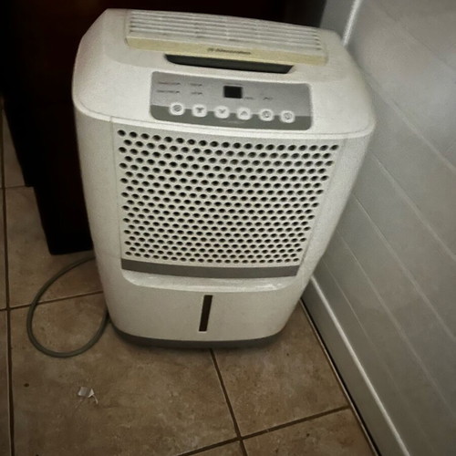 Electrolux dehumidifier used for 70-80 sqm spaces