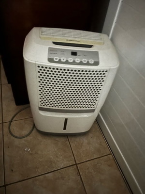 Electrolux dehumidifier used for 70-80 sqm spaces
