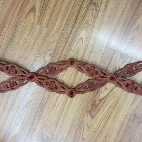 Vintage wooden expandable wall hanger made of sheesham wood like new, boho style