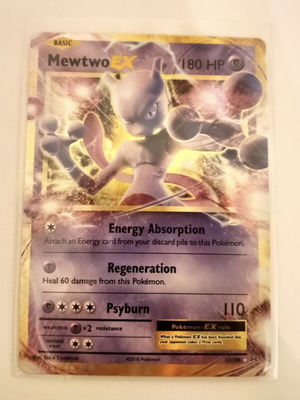 Pokémon Cards Mewtwo Ex like new