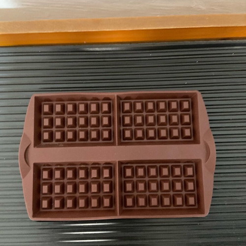 Tupperware Silicone Mold New for Waffles with 4 Cavities