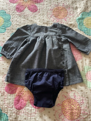 Baby Gap girls dress 2 pieces brand new 6-12 months