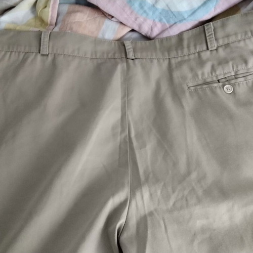 Men's fabric pants size XXL like new, black and beige, set of 3