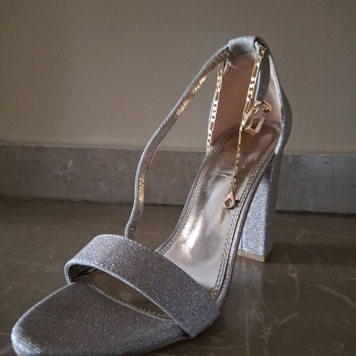 Migato women's metallic sandals like new, size 40