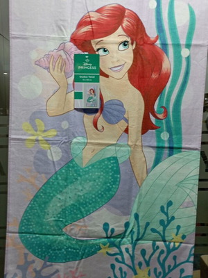 Ariel beach towel and beach ball set new