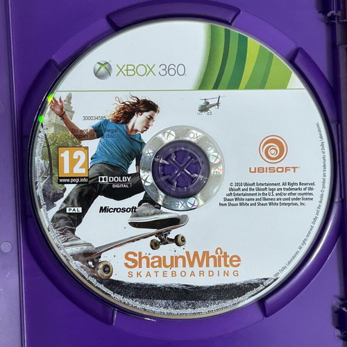 Shaun White Skateboarding Xbox 360 game used