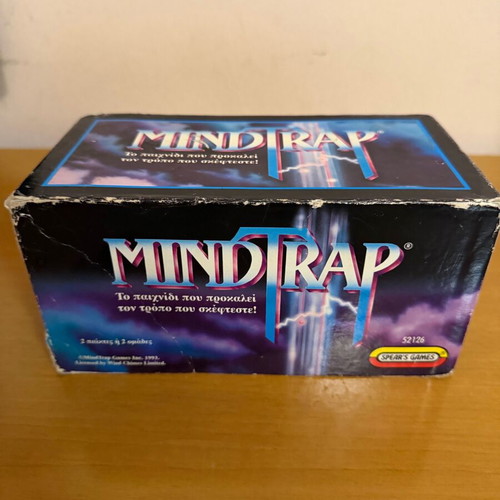 Mindtrap used card game with box wear