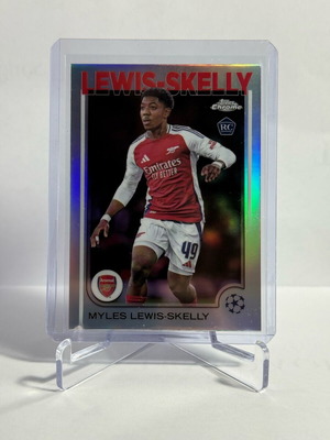 24-25 Topps Chrome UCC - Myles Lewis-Skelly RC Refractor #154
