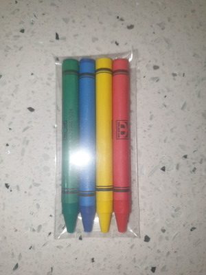Crayons new, box only