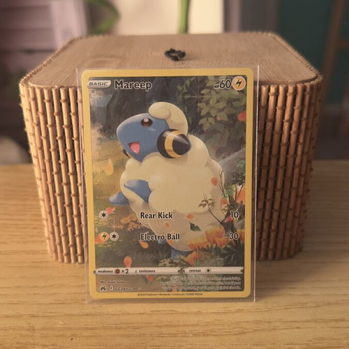 Mareep Pokemon card like new