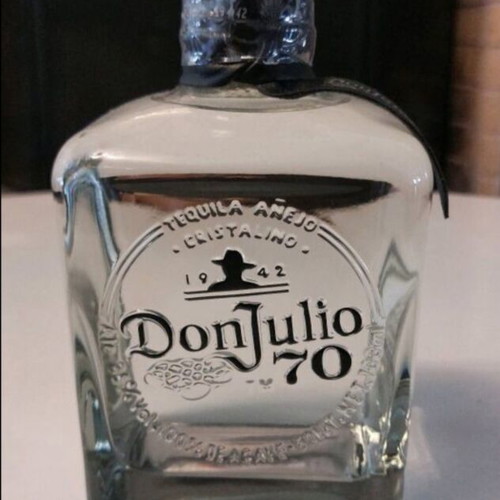 Don Julio 70 Añejo Cristalino 70th Anniversary sealed bottle