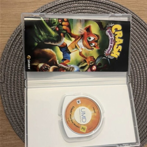 Crash Mind Over Mutant PlayStation Portable game used, fully functional
