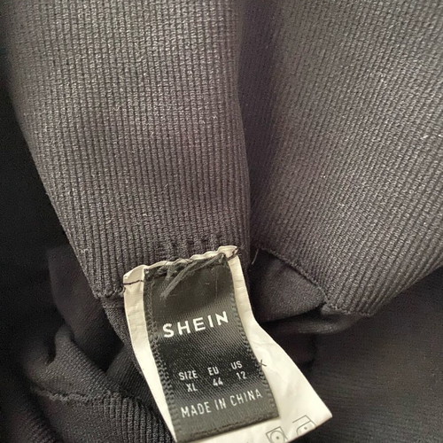 Shein leggings very stretchy XL used, black