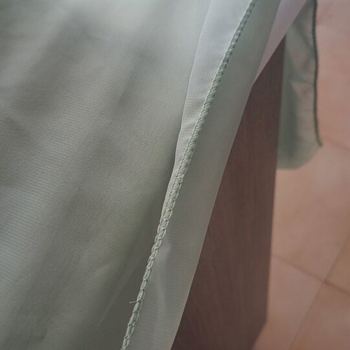 Chiffon fabric new, 3 meters, mint color 70×300cm