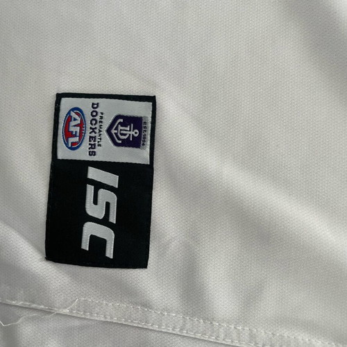 Authentic Fremantle Dockers AFL ISC jersey used, size 3XL