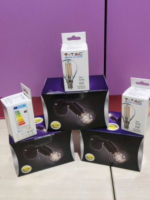 Globo led lighting elements set of three pieces new
