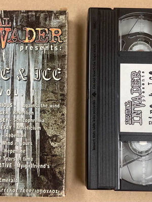 VHS Βιντεοκασέτα Metal Invader Fire & Ice Vol I 1997 μεταχειρισμένη