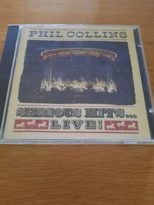 Phil Collins Serious Hits Live CD like new