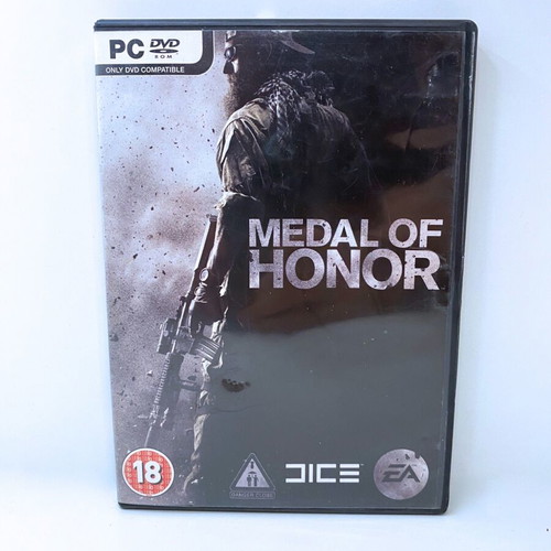 Medal of Honor PC game used, complete with manual and extras