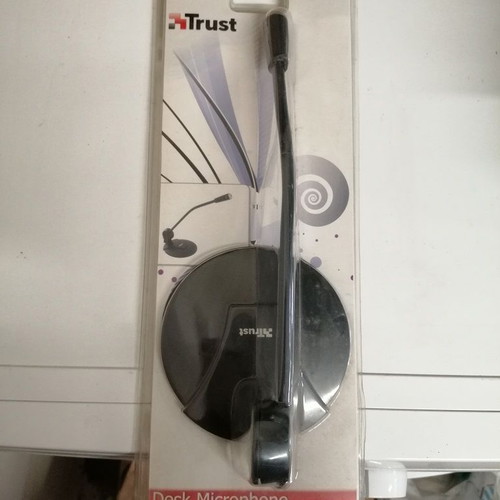 Trust microphone new with 3.5mm jack