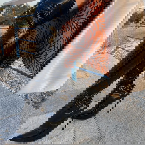 Μπότες Le Silla EVA thigh-high 120mm μαύρες, μέγεθος 36,5