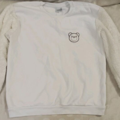 Lc Waikiki winter sweatshirt for girl white like new size 152-158 cm