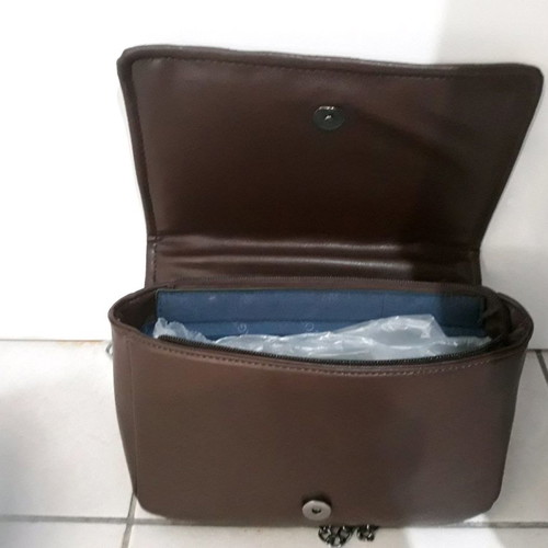Bag to Bag women's bag new brown with chain