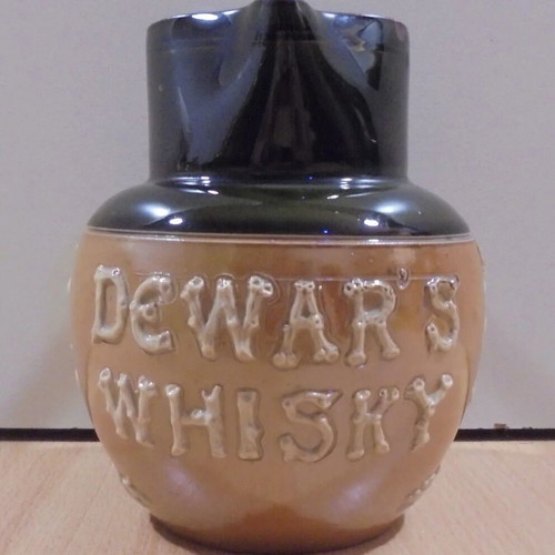 Dewar's Scotch Whisky Royal Doulton old advertising ceramic jug