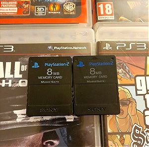 PS2 Memory Cards Sony