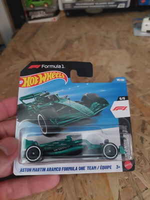 Hot Wheels Aston Martin Aramco Formula One car
