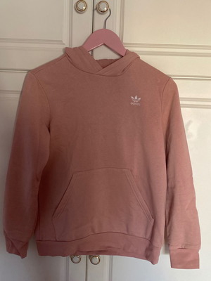 Adidas hoodie used, pink, size M with hood