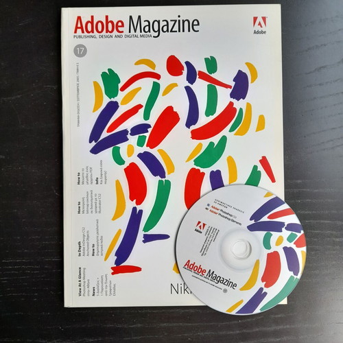 Adobe Magazine 17 like new with CD