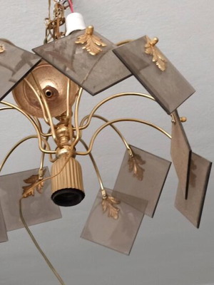 Ceiling light used with single bulb, 1970s