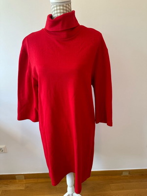 Zara Turtleneck Dress New Red Size Medium