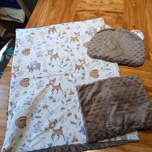 Baby nest set of 5 pieces used with mattress and pillows