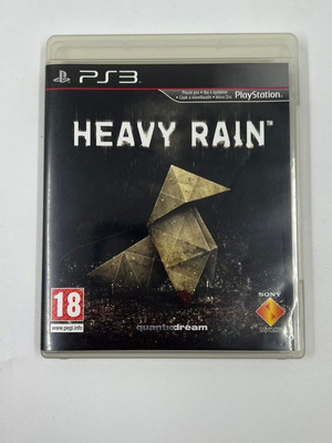 Heavy Rain PS3 game used, interactive drama thriller