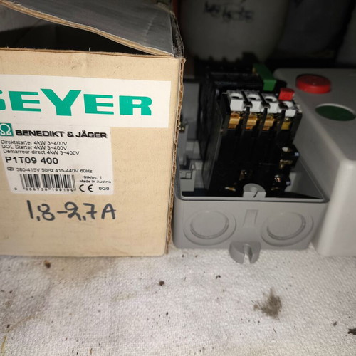 Automatic three-phase protection relay new with plastic enclosure