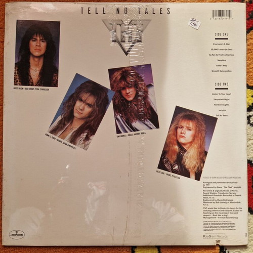 TNT Tell No Tales LP new, metal