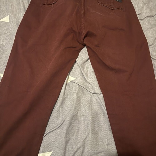 Stefan pants size 32 used, bordeaux color