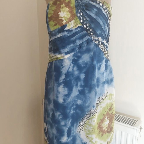 Rada Camelot cocktail dress new, embroidered bust