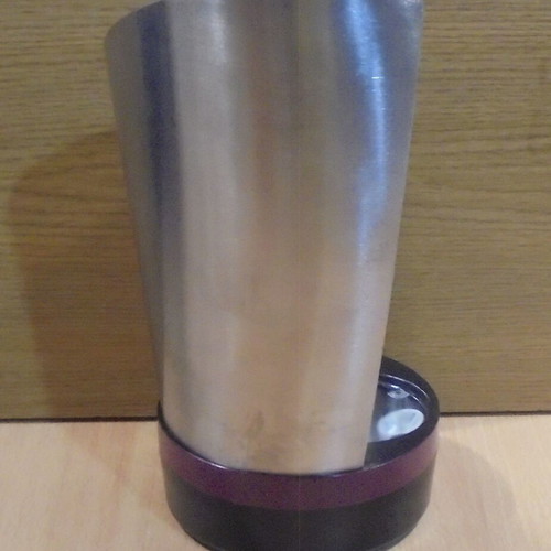 Chivas Regal Scotch Whisky promotional metal bottle holder with LED light like new